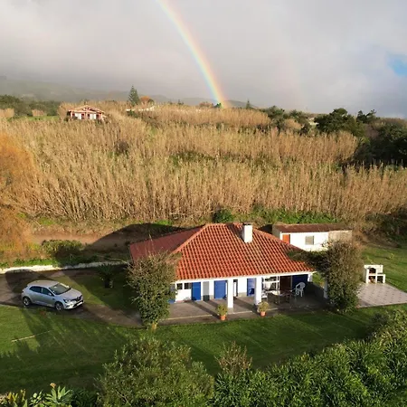 Casa-azores Por Do Sol