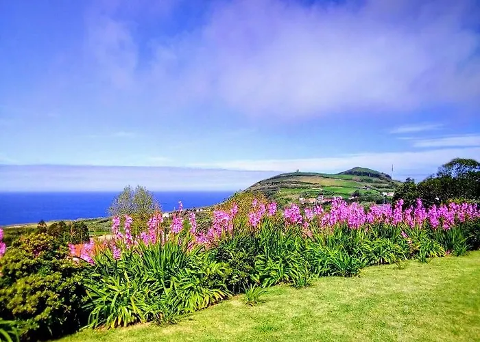 Casa-azores Por Do Sol *